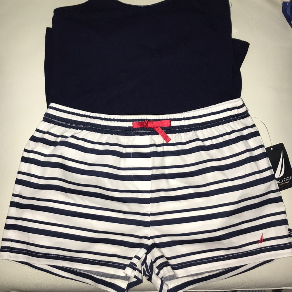 Girl’s Nautica Striped Shorts
